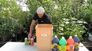 General Hydroponics How-To: Mixing Flora Series