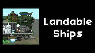 Landable Ships - Starbound mod