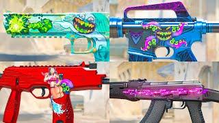 NEW STICKER COMBOS ARE- CS2 COMMUNITY IS COOKING INSANE WILD CRAFTS-BEST ARMORY STICKER CRAFTS CS2