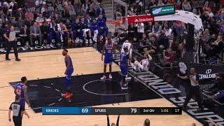 3rd Quarter, One Box Video: San Antonio Spurs vs. New York Knicks