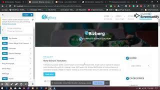 Bizberg WordPress Theme: How to Change Footer Social Icons ?