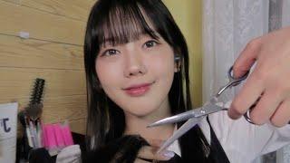 ASMR Korean(Sub) hair salon makes you sleepy️