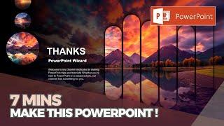 PowerPoint Tutorial | Presentation Design | Pictures | To be Expert of PowerPoint in 7 Mins!