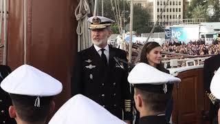 Palabras de S.M. el Rey en la salida a la mar del Buque Escuela "Juan Sebastián de Elcano"