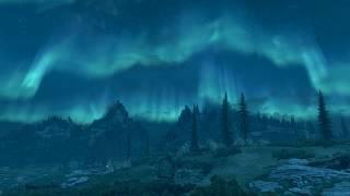 Skyrim - Relaxing Aurora Night Sky 3