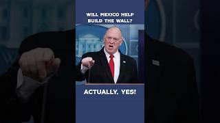Homan - Mexico is Helping Us Build the Wall
