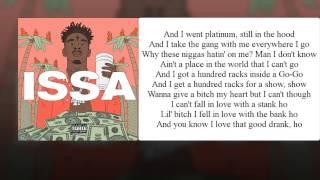 21 Savage – Numb Lyrics