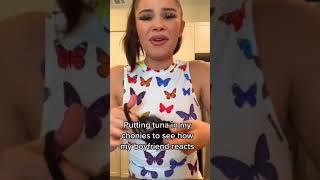 Tuna  Underwear Prank on Boyfriend! #Shorts