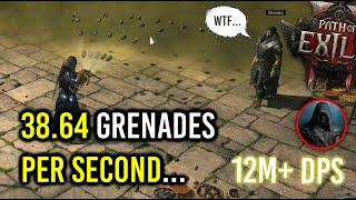 Path of Exile 2: When a meme build turns out really strong...  Bullseye support maxing out grenades.