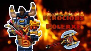 Ferocious Poleaxe is the best area damage heavy!