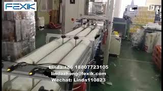 FEXIK--6 rolls Kitchen towel paper packing machine toilet roll packing machine