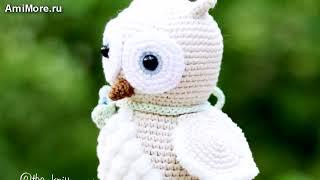 Амигуруми: схема Совёнок. Игрушки вязаные крючком - Free crochet patterns.