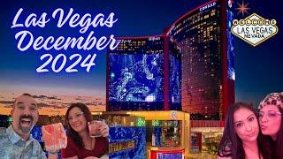 Las Vegas Vlog - December 2024 Part 3. Fontainebleau - Capons - Resorts World Crystal Bar Drinks