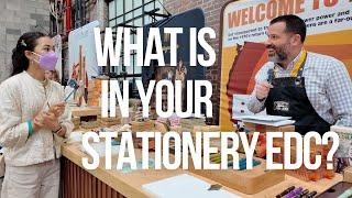 Stationery Fest Interview: What is in Your Stationery EDC?