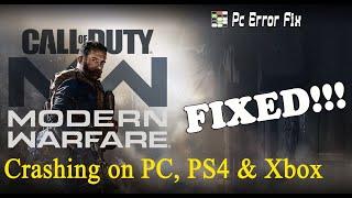 COD Modern Warfare Keeps Crashing [100% Fixed]