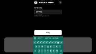 What are AMMs? Blum YouTube video Code #blum #yt_shorts #crypto