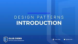 Introducing Design Patterns in PHP