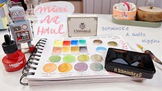 Schmincke Retro Set, A. Gallo & more | a Black Friday Mini Art Haul