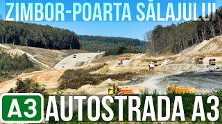 AUTOSTRADA A3 | Zimbor - Poarta Sălajului | Stadiu lucrari 20.09.2024 || Raducu P Drum