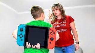 На Что ГОТОВ Серёжа Ради Своей МЕЧТЫ ? Почему Мама Не Хочет Покупать Nintendo Switch ?