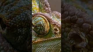 Chameleon's mesmerizing eye movements #ChameleonEyes #Shorts #Wildlife #NatureLovers #AmazingAnimals