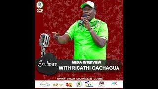 Live from Meru: Media Engagement with Meru Media Houses || DCP PARTY LEADER