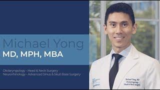 Meet Dr. Michael Yong