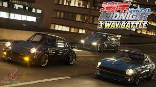 Wangan 3-Way C1 Battle | Assetto Corsa