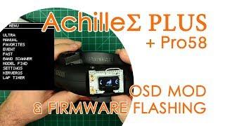 AchilleΣ PLUS on Eachine Pro58: OSD mod & Firmware flashing - QUICK GUIDE