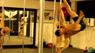 Australia pole dance workshops Alex Shchukin