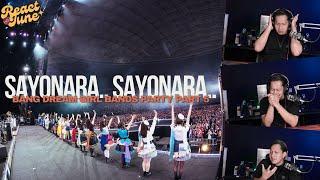 SAYONARA.. SAYONARA.. PART 5 (BANG DREAM GIRL BAND PARTY) #reactionvideo