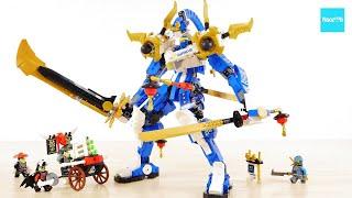 レゴ ニンジャゴー ジェイのチタンメカ  71785 ／ LEGO NINJAGO Jay’s Titan Mech Speed Build & Review