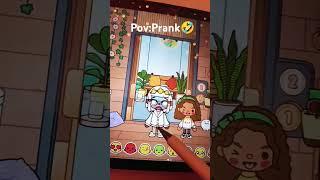 POV:Prank#fypシ゚ #tocaboca #coco #toca #tocalifeworld #tocalife