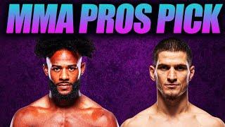 MMA Pros Pick  Aljamain Sterling vs. Movsar Evloev - Part 2 UFC 310