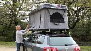 TentBox Roof Tent - Opening and Closing
