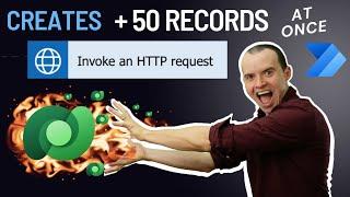 Power Automate BULK / Batch Create Dataverse records FAST with the Web API