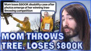 Mom Throws Tree and Loses $800k Disability Check & More | MoistCr1tikal