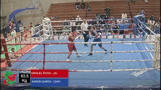 Aaron Garza vs. Manuel Rivas Mexican Olympic Festival 2024 (63kg)