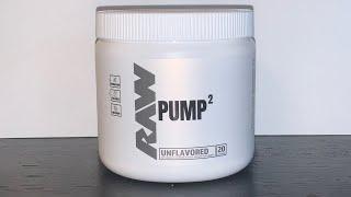 Pump2 Unflavored Pump Agent Review | RAW Nutrition