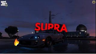 SUPRA CINEMATIC VIEW IN GTA 5 || Heavy Guru Gaming