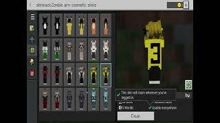  20+ Zombie Arm skin pack  MCPE/MCBE 1.21+ (WORKS ON HIVE!)