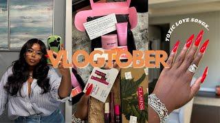 VLOGTOBER DAY 14 - 15! I'm so Disappointed!! Toxic love songs, More PR packages