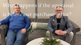 What happens if the appraisal is below our purchase price?