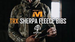 Muddy TRX Sherpa Fleece Bibs - Mossy Oak Bottomland