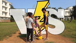 Kids Vs Me Football match | Gully Football - Indian Gully Football | Hindi Commentry