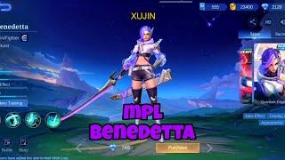 Skin MPL Benedetta Quantum Edge Entrance Mobile Legends New Hero Music Theme Song BGM MLBB XUJIN