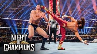 Mustafa Ali nearly shocks the world against Gunther: WWE Night of Champions Highlights