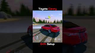 TOYOTA CAMRY DRIFT SETUP #carparkingmultiplayer #carparkingmultiplayerdriftsettings