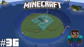 Glass Wall & Grass - Minecraft Survival Island Timelapse S6E36