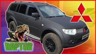  Последствия УЖАСНОЙ покраски РАПТОРОМ  Перекрас Mitsubishi Pajero Sport